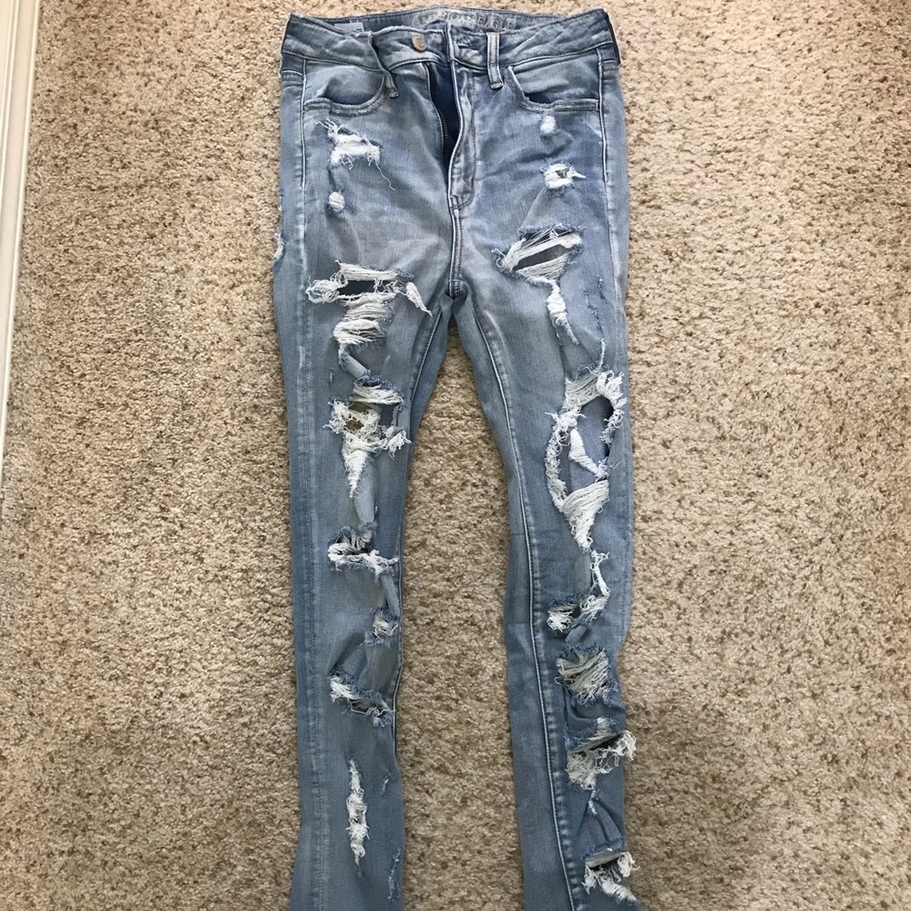 American Eagle Super Hi-Rise Jegging size 6